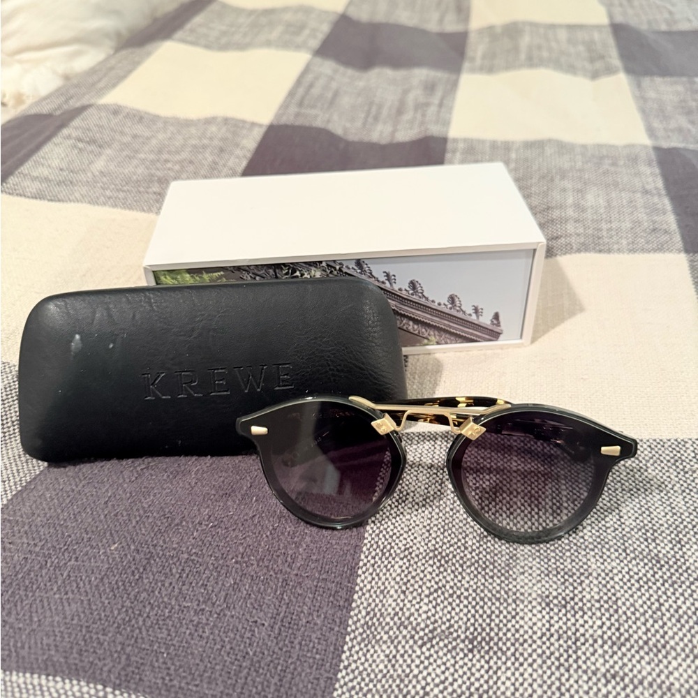 Krewe STL NYLON SUNGLASSES - GREEN & ZULU